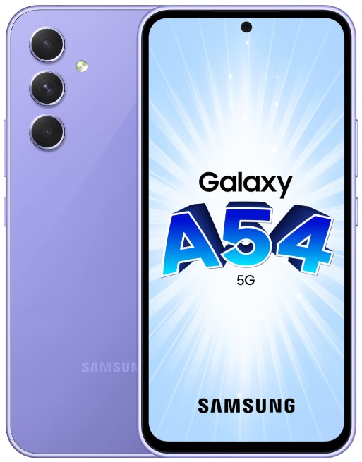 Samsung Galaxy A54 5G Dual SIM Awesome Violet 256GB and 8GB RAM -  SM-A546B/DS (8806094825947)