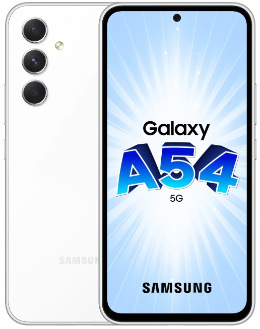 Samsung Galaxy A54 5G 5G 128 GB awesome white 8 GB RAM