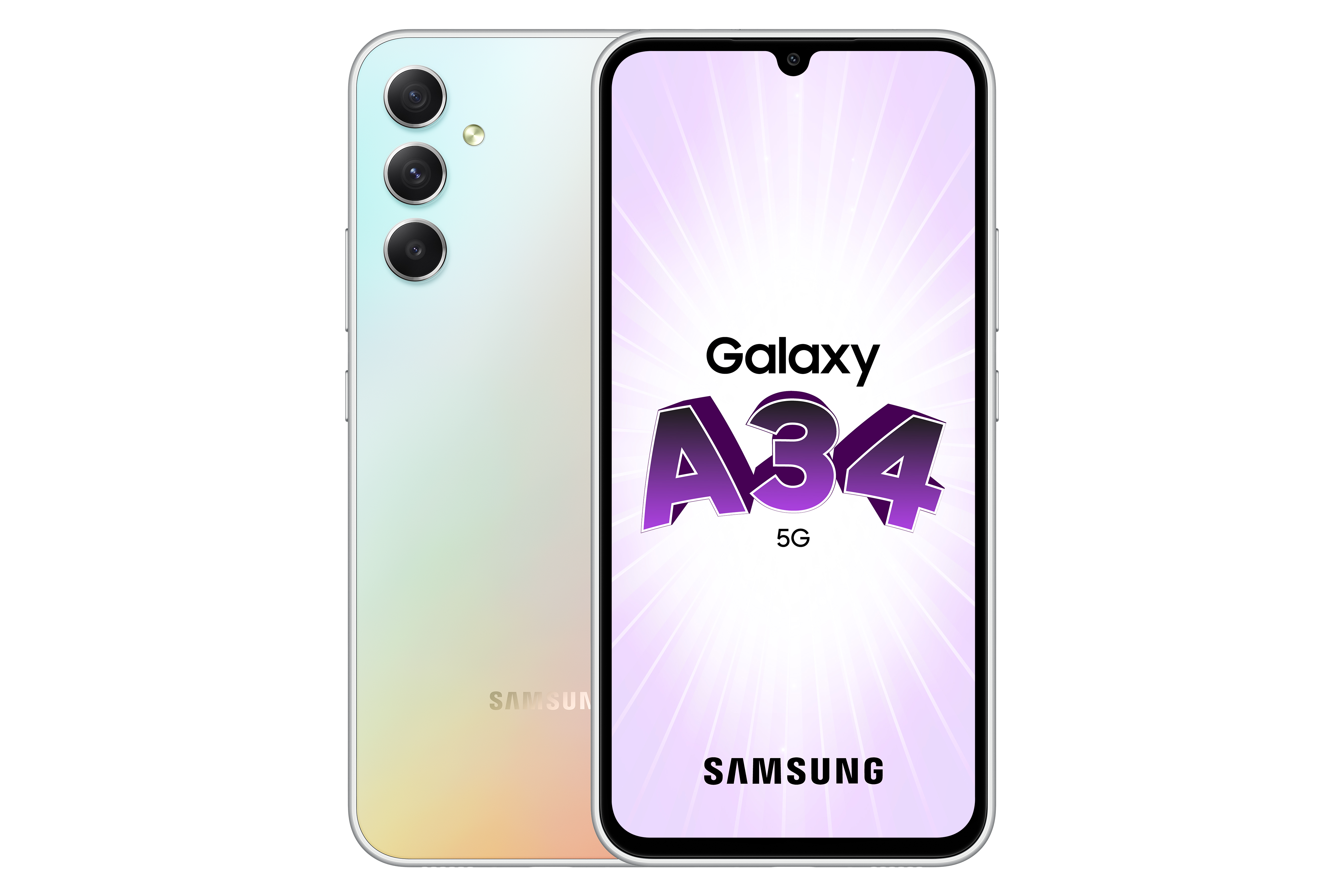 Samsung Galaxy A34 5G 6GB/128GB Silver (Awesome Silver) Dual SIM A346B